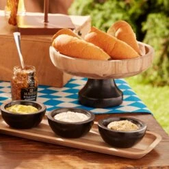 Lenox LX Collective Tray With 3 Dip Bowls 13 Lenox LX Collective Tray With 3 Dip Bowls -Lenox 1 895251 894658 894661 LNP F23 FEA 7