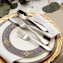 Lenox Vintage Jewel 20-Piece Flatware Set 10 Lenox Vintage Jewel 20-Piece Flatware Set -Lenox 104291122 863543 895390 LNP F23 FEA 2