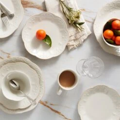 Lenox French Perle 12-Piece Plate & Mug Dinnerware Set 10 Lenox French Perle 12-Piece Plate & Mug Dinnerware Set -Lenox 3 891288 891286 880128 822967 852578 LNP F23 2 dcfc4954 ce51 4370 bc46 5e5a0497f60c