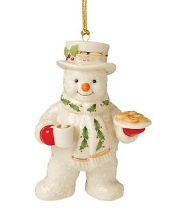 Lenox 2022 Snowman Treats Ornament Home