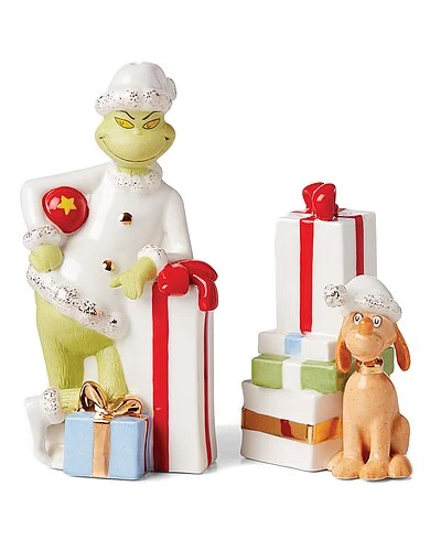 Lenox Merry Grinchmas Salt & Pepper Set Home 3 Lenox Merry Grinchmas Salt & Pepper Set Home