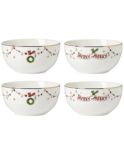 Lenox Merry Grinchmas Set Of 4 Assorted All-Purpose Bowls Home 3 Lenox Merry Grinchmas Set Of 4 Assorted All-Purpose Bowls Home