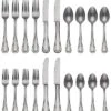 Lenox Textured Neutrals 20pc Flatware Set With $10 Credit Home 1 Lenox Textured Neutrals 20pc Flatware Set With $10 Credit Home -Lenox 3050040400 RLLD 1