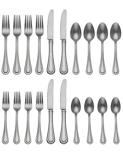Lenox Textured Neutrals 20pc Flatware Set With $10 Credit Home 3 Lenox Textured Neutrals 20pc Flatware Set With $10 Credit Home