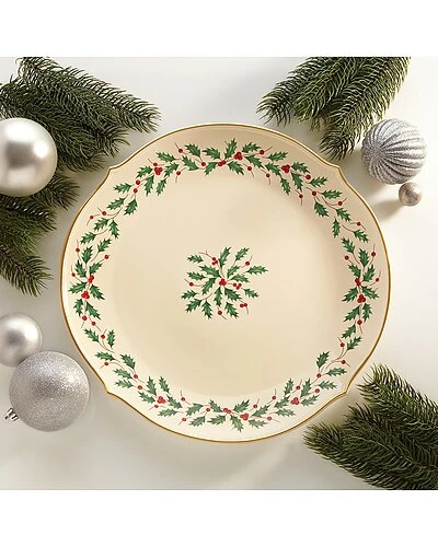 Lenox Holiday Round Serving Platter Home 4 Lenox Holiday Round Serving Platter Home - Image 2