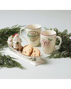 Lenox Holiday Santa's Sleigh Cracker Tray Home -Lenox 3050185503 RLLD 3