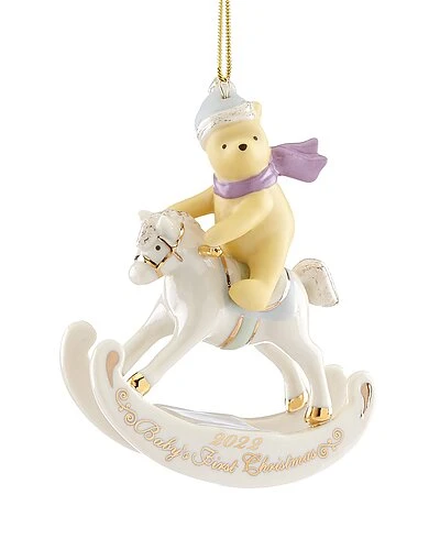 Lenox 2022 Winnie The Pooh Baby's 1st Ornament Home 3 Lenox 2022 Winnie The Pooh Baby's 1st Ornament Home