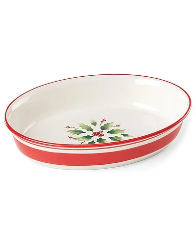 Lenox Holiday Handpaint Oval Dish Home 3 Lenox Holiday Handpaint Oval Dish Home