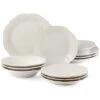 Lenox French Perle 12Pc Plate & Bowl Dinnerware Set With $18 Credit Home -Lenox 3050223517 RLLD 1