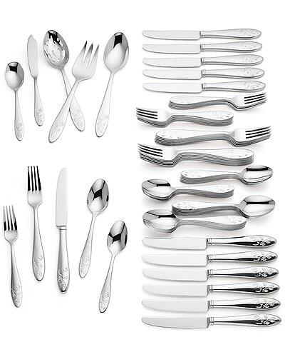 Lenox Butterfly Meadow 65Pc Flatware Set With $21 Credit Home 3 Lenox Butterfly Meadow 65Pc Flatware Set With $21 Credit Home