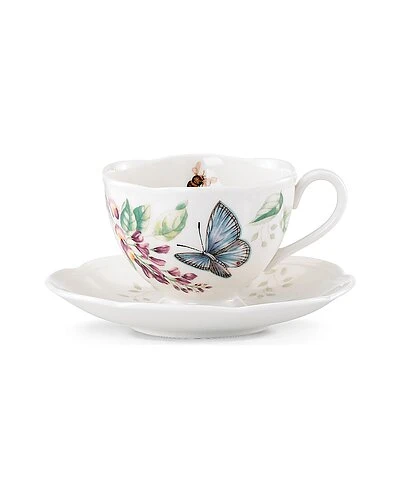 Lenox Butterfly Meadow Blue Cup And Saucer With $2 Credit Home 3 Lenox Butterfly Meadow Blue Cup And Saucer With $2 Credit Home