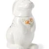 Lenox Butterfly Meadow Bunny Cookie Jar With $7 Credit Home