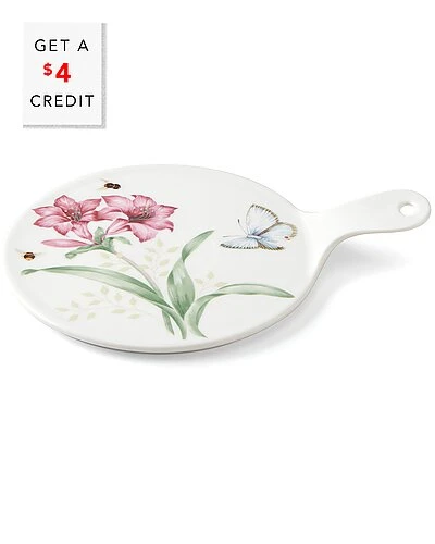 Lenox Butterfly Meadow Cheeseboard With $4 Credit Home 3 Lenox Butterfly Meadow Cheeseboard With $4 Credit Home