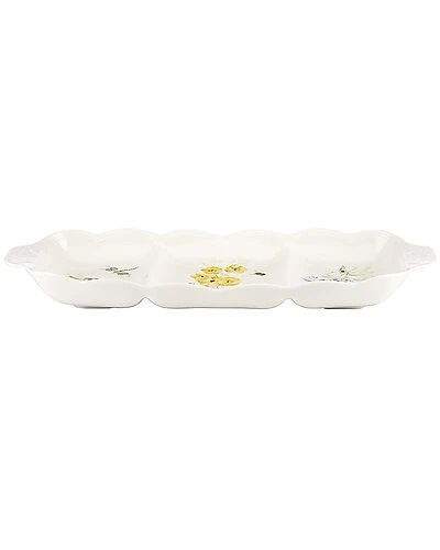 Lenox Butterfly Meadow Divided Serving Dish With $8 Credit Home 4 Lenox Butterfly Meadow Divided Serving Dish With $8 Credit Home - Image 2