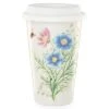 Lenox Butterfly Meadow Flutter Thermal Travel Mug With $2 Credit Home