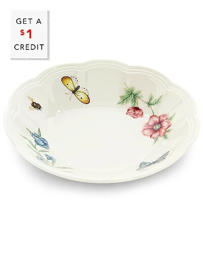 Lenox Butterfly Meadow Fruit Bowl With $1 Credit Home 3 Lenox Butterfly Meadow Fruit Bowl With $1 Credit Home