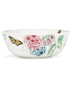 Lenox Butterfly Meadow Hydrangea Large Serving Bowl With $6 Credit Home