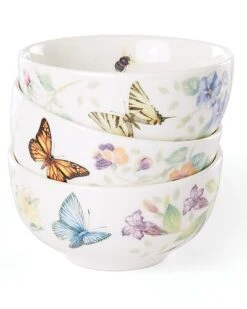 Lenox Butterfly Meadow Kitchen 3Pc Mini Bowl Set With $2 Credit Home 7 Lenox Butterfly Meadow Kitchen 3Pc Mini Bowl Set With $2 Credit Home -Lenox 3050244619 RLLD 3