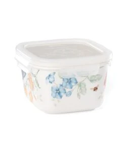 Lenox Butterfly Meadow Large Square Food Storage Container With $3 Credit Home