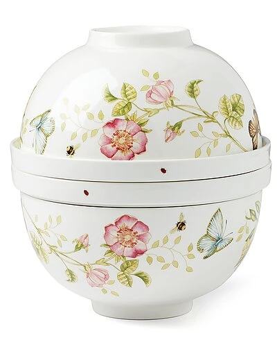 Lenox Butterfly Meadow Luna Nesting Dinnerware Set With $17 Credit Home 3 Lenox Butterfly Meadow Luna Nesting Dinnerware Set With $17 Credit Home