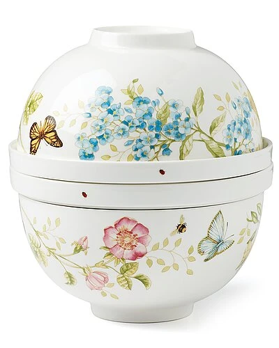 Lenox Butterfly Meadow Luna Nesting Dinnerware Set With $17 Credit Home 4 Lenox Butterfly Meadow Luna Nesting Dinnerware Set With $17 Credit Home - Image 2