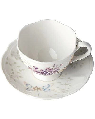 Lenox Butterfly Meadow Cup And Saucer With $2 Credit Home 4 Lenox Butterfly Meadow Cup And Saucer With $2 Credit Home - Image 2