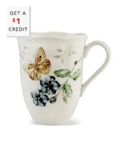 Lenox Butterfly Meadow Mug With $1 Credit Home