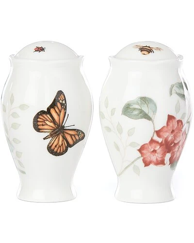 Lenox Butterfly Meadow Salt & Pepper Shakers With $3 Credit Home 3 Lenox Butterfly Meadow Salt & Pepper Shakers With $3 Credit Home
