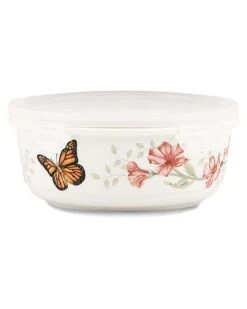 Lenox Butterfly Meadow Serve & Store Container With $3 Credit Home