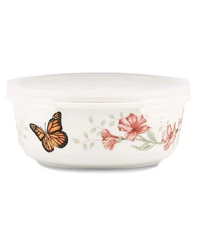 Lenox Butterfly Meadow Serve & Store Container With $3 Credit Home 3 Lenox Butterfly Meadow Serve & Store Container With $3 Credit Home