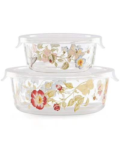 Lenox Butterfly Meadow Small Glass Food Storage Container With $1 Credit Home 8 Lenox Butterfly Meadow Small Glass Food Storage Container With $1 Credit Home - Image 6