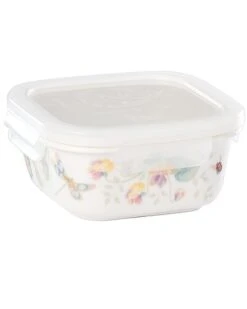 Lenox Butterfly Meadow Small Square Food Storage Container With $2 Credit Home
