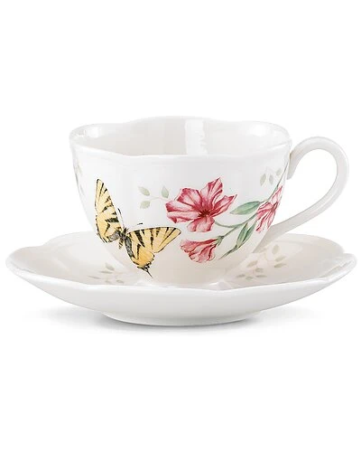 Lenox Butterfly Meadow Swallowtail Cup And Saucer With $2 Credit Home 3 Lenox Butterfly Meadow Swallowtail Cup And Saucer With $2 Credit Home