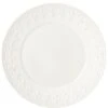 Lenox Chelse Muse Floral Matte White Accent Plate Home
