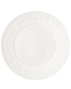 Lenox Chelse Muse Floral Matte White Accent Plate Home