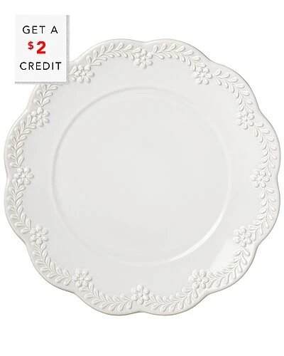 Lenox Chelse Muse Floral White Dinner Plate With $2 Credit Home 3 Lenox Chelse Muse Floral White Dinner Plate With $2 Credit Home