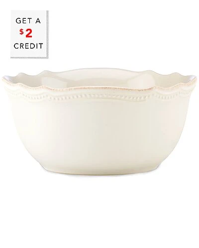 Lenox French Perle Bead White All-Purpose Bowl With $2 Credit Home 3 Lenox French Perle Bead White All-Purpose Bowl With $2 Credit Home