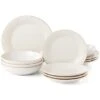 Lenox French Perle Groove 12Pc Dinnerware Set With $17 Credit Home 1 Lenox French Perle Groove 12Pc Dinnerware Set With $17 Credit Home -Lenox 3050244708 RLLD 1
