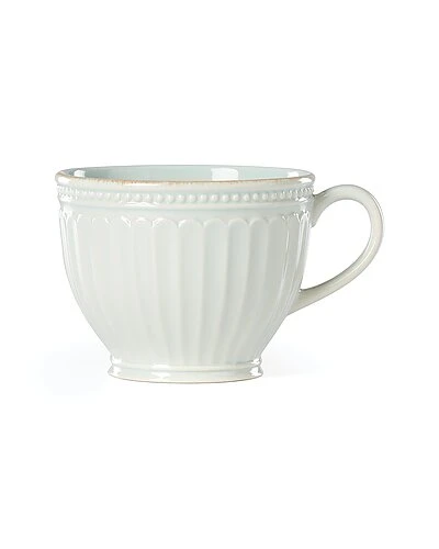 Lenox French Perle Groove Blue 2Pc Latte Mug Set With $3 Credit Home 4 Lenox French Perle Groove Blue 2Pc Latte Mug Set With $3 Credit Home - Image 2