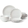 Lenox French Perle Scallop 12Pc Dinnerware Set With $19 Credit Home 2 Lenox French Perle Scallop 12Pc Dinnerware Set With $19 Credit Home -Lenox 3050244727 RLLD 1
