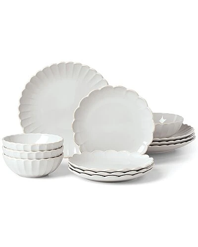 Lenox French Perle Scallop 12Pc Dinnerware Set With $19 Credit Home 3 Lenox French Perle Scallop 12Pc Dinnerware Set With $19 Credit Home