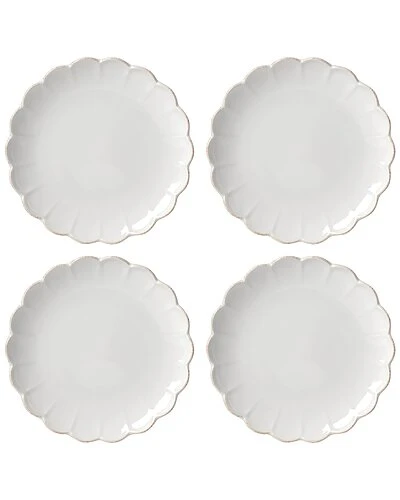 Lenox French Perle Scallop 4Pc Accent Plate Set With $6 Credit Home 3 Lenox French Perle Scallop 4Pc Accent Plate Set With $6 Credit Home