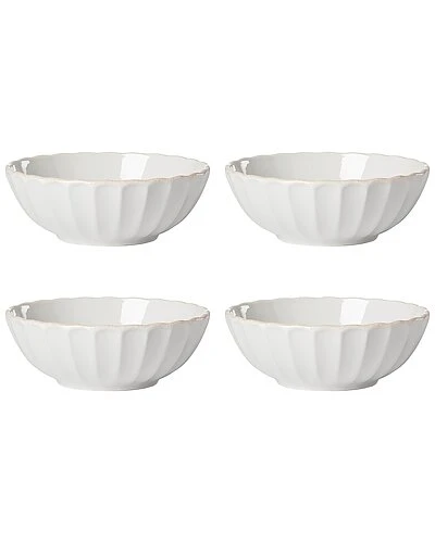 Lenox French Perle Scallop 4Pc Bowl Set With $7 Credit Home 3 Lenox French Perle Scallop 4Pc Bowl Set With $7 Credit Home