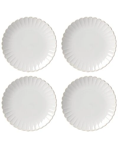 Lenox French Perle Scallop 4Pc Dinner Plate Set With $7 Credit Home 3 Lenox French Perle Scallop 4Pc Dinner Plate Set With $7 Credit Home