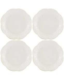 Lenox French Perle White 4Pc Dessert Plate Set With $5 Credit Home