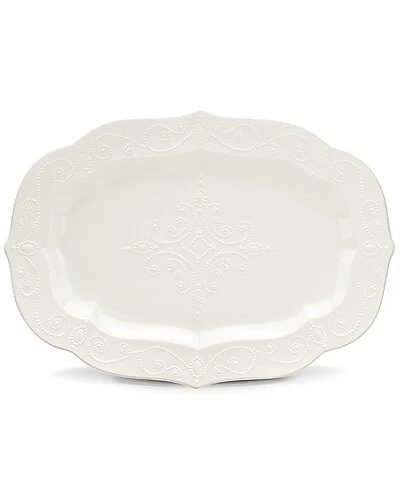 Lenox French Perle White Serving Platter With $13 Credit Home 3 Lenox French Perle White Serving Platter With $13 Credit Home