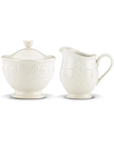 Lenox French Perle Sugar And Creamer Set With $7 Credit Home 3 Lenox French Perle Sugar And Creamer Set With $7 Credit Home