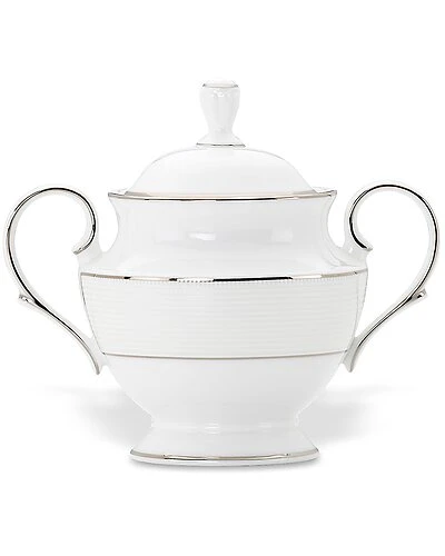 Lenox Opal Innocence Stripe Sugar Bowl Home 3 Lenox Opal Innocence Stripe Sugar Bowl Home