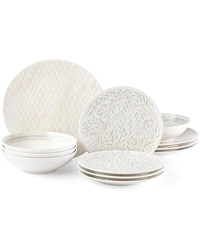 Lenox Textured Neutrals Linen 12pc Set With $16 Credit Home 3 Lenox Textured Neutrals Linen 12pc Set With $16 Credit Home