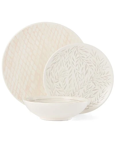 Lenox Textured Neutrals Linen 12pc Set With $16 Credit Home 4 Lenox Textured Neutrals Linen 12pc Set With $16 Credit Home - Image 2